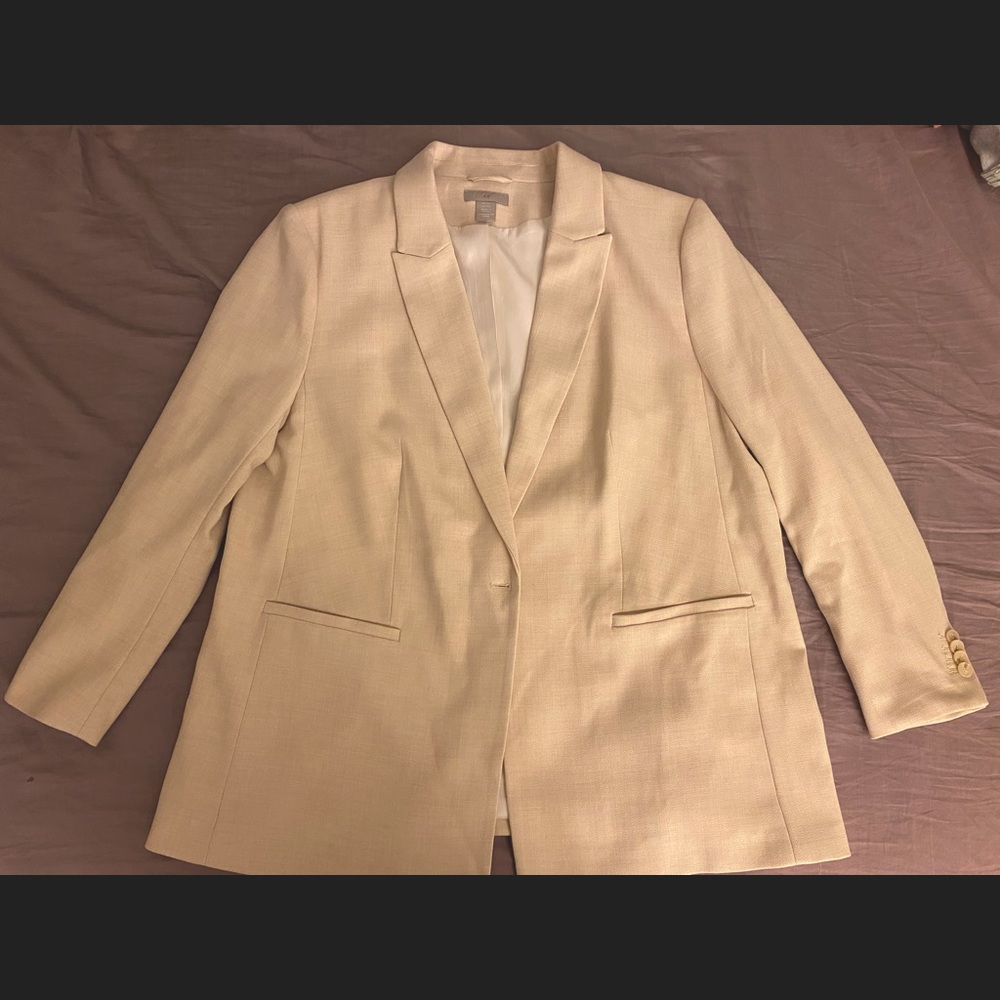 Cream Suit Jacket